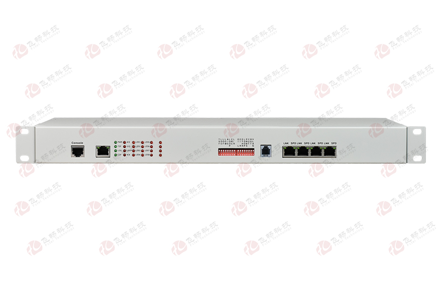 飛暢科技-8E1+4xFE 雙阻抗 1+1光備份 PDH光端機